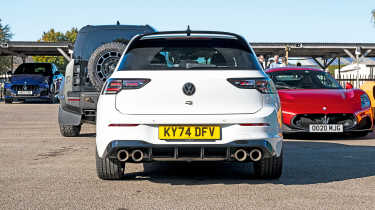 VW Golf R - rear end