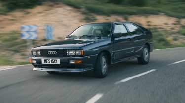 Audi Quattro - front cornering