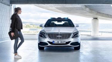 Mercedes Co-operative car - front