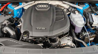 Audi A4 S-Line - engine bay