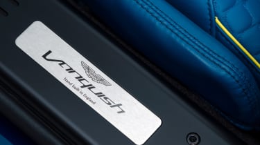 Aston Martin Vanquish Volante plaque