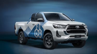 Hydrogen Toyota Hilux pick-up truck