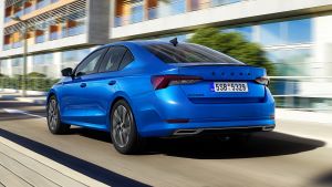 New 2021 Skoda Octavia Sportline unveiled - rear