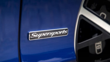 Bentley Continental Supersports 2017 - Moroccan Blue side badge