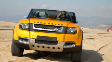 Land Rover DC100 Concept front