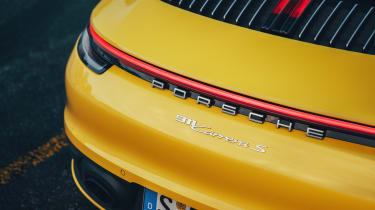 Porsche 911 - rear badge