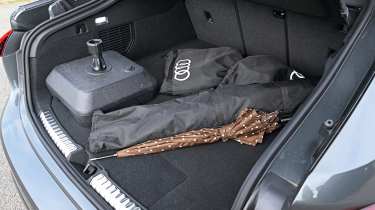 Audi A5 Saloon e-hybrid - boot space