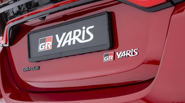 Toyota GR Yaris (liveried) - tailgate