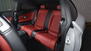 Mercedes C-Class Coupe - rear seats