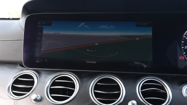 Mercedes E-Class Mk5 - infotainment screen