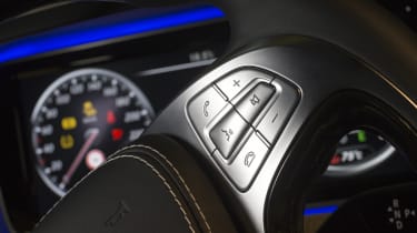 Mercedes S-Class buttons