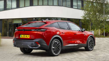 New Peugeot E-408 2025 - rear static 