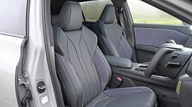 Lexus RZ550e - front seats