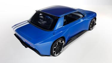 Renault 8 Gordini concept - rear above