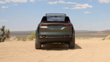 Jeep Wagoneer S Trailhawk concept tail shot