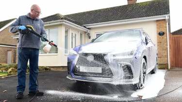 Lexus NX long termer - second report wash (staff)