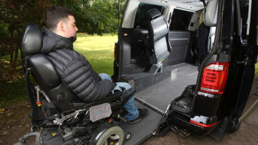 Disability driving feature - VW loading driver