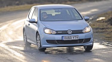 VW Golf Bluemotion front