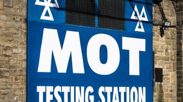 MOT testing station