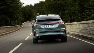 Audi Q4 e-tron Sportback - full rear