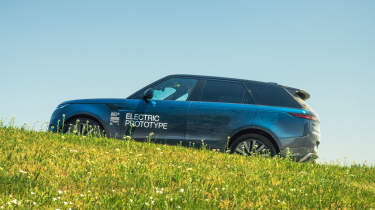 Range Rover Sport EV prototype - side