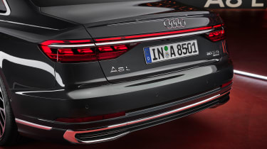 Audi A8 facelift - rear lights
