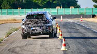 BMW iX3 ADAS test 