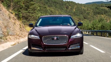 Jaguar XF Portfolio - nose