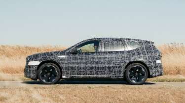 BMW iX3 prototype - side 