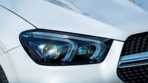 Mercedes GLE Coupe twin test - headlight