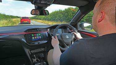 Vauxhall Corsa - driving