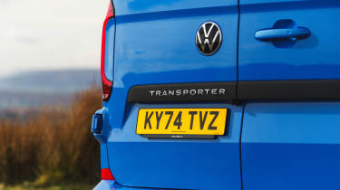 Volkswagen Transporter - rear number plate