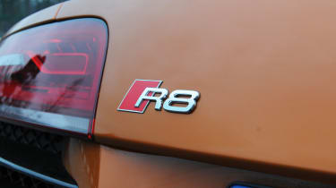 Audi R8 Spyder badge