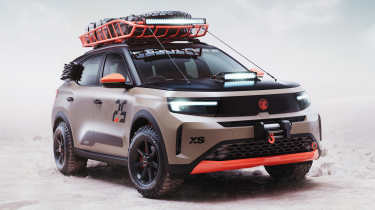 Vauxhall Frontera Gravel - front angled