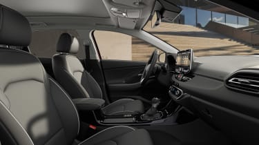 Hyundai i30 facelift - front seats