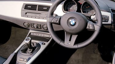 BMW Z4 Sport interior