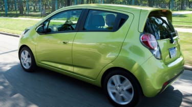 Chevrolet Spark front tracking