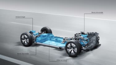 Mercedes GLC F-Cell plug-in - detail