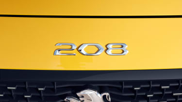 Peugeot 208 - 208 badge