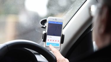 Uber driver - phone 