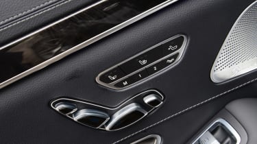 Mercedes S-Class seat controls