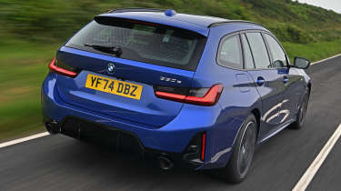 BMW 330e - rear angled