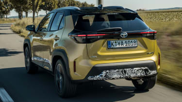 Toyota Yaris Cross prototype - rear