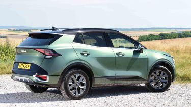 Kia Sportage - rear corner static