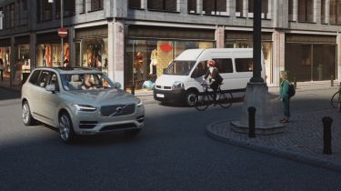 Volvo wearable bike safety tech