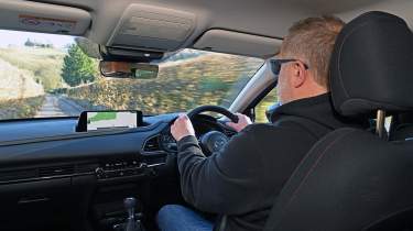 Mazda CX-30 Homura - driving