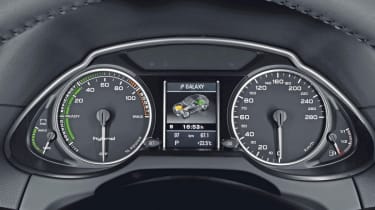 Audi Q5 hybrid dials
