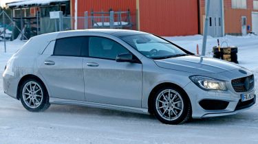 Mercedes CLA Shooting Brake profile