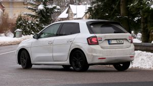 Skoda Fabia - rear spy