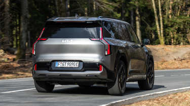 Kia EV9 GT - rear cornering